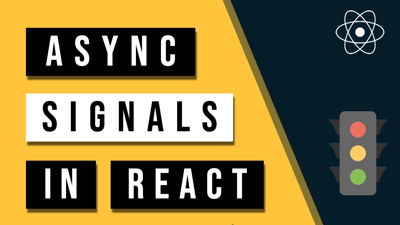 Async operations with Signals in React